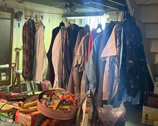 Did I say tons of clothes?