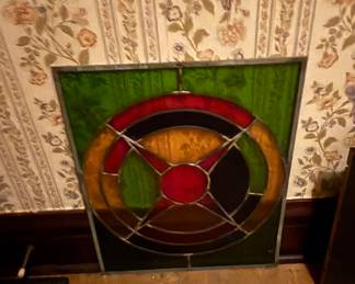 Stained glass window