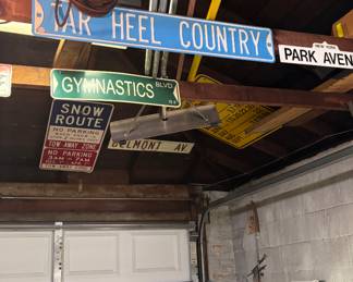 Tar Heel Country street sign