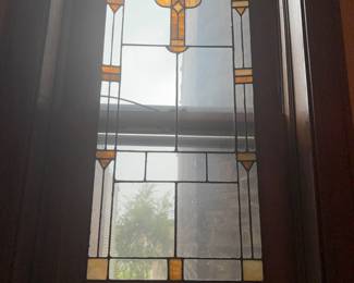 Stained glass window