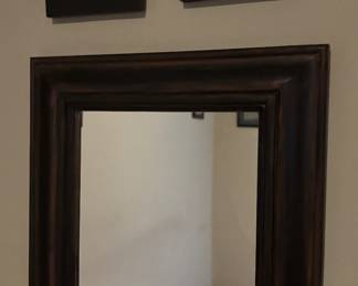 wood mirror