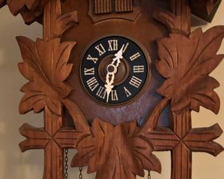 Antique Black Forest cuckoo clock