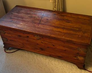 Vintage cedar chest