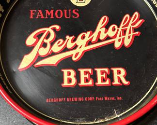 Vintage Berghoff Beer Tray