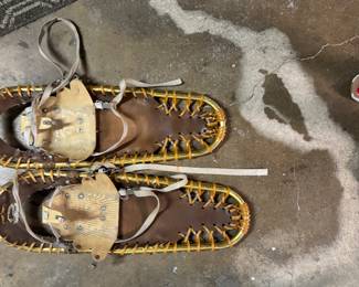 vintage snow shoes