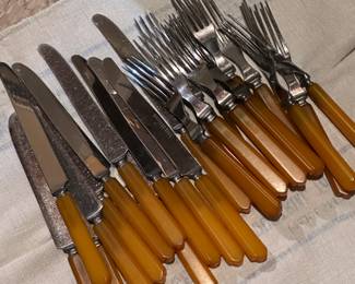 Bakelite Silverware set
