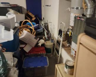 This is a very rough sketch of what our team is cleaning out for you. It's messy now, but we're preparing it for you!