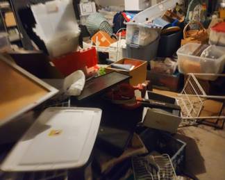 This is a very rough sketch of what our team is cleaning out for you. It's messy now, but we're preparing it for you!