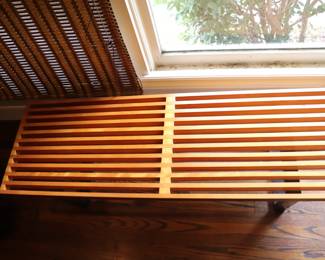 Platform Bench Slat Bench George Nelson Herman Miller Mid Century Modern