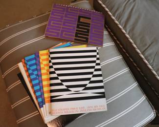 Vintage Herman Miller price guide & design books 1962