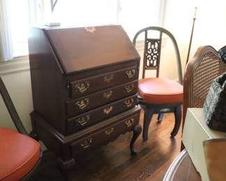 Mahogany Secretary.