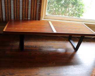 Platform Bench Slat Bench George Nelson Herman Miller Mid Century Modern