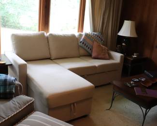 L-Shaped Sleeper Sofa Reversible