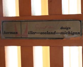 Platform Bench Slat Bench George Nelson Herman Miller Mid Century Modern