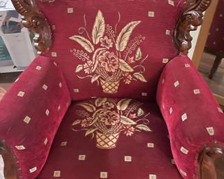 We have Two of these gorgeous chairs along with the Setee! 