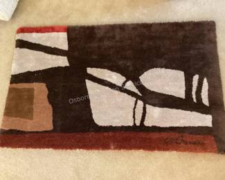 Mid Century Modern wall rug