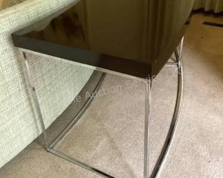 Thayer Coggin rounded sofa table