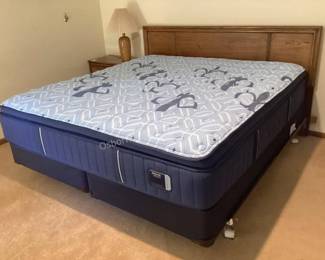 Stearns & Foster King Bed Set