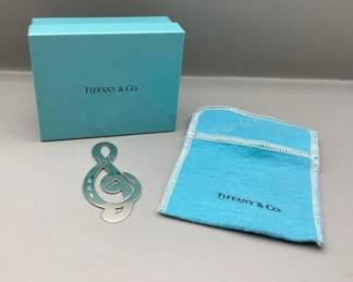 Tiffany & Co. sterling clef