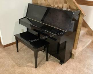 Young Chang ebony piano & bench