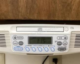 Sony undercabinet radio