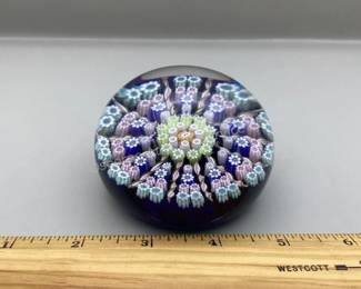 Millefiori paperweight