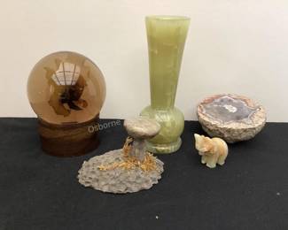 Petoskey stone mushroom & more
