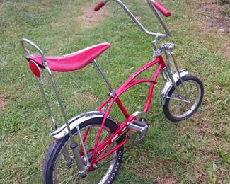 Schwinn Stingray apple crate bicycle