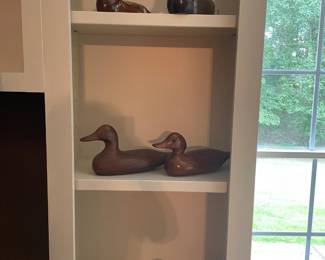 wood decoy ducks