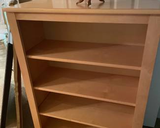4 shelf pine bookcase