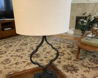 modern metal lamp