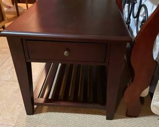 modern side table with drawer