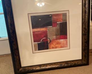 modern framed art