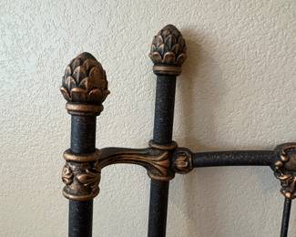 Beautiful iron king headboard