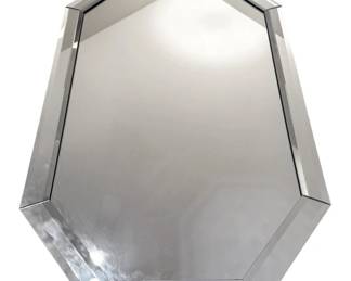 Hollywood Regency Style Octagonal Mirror