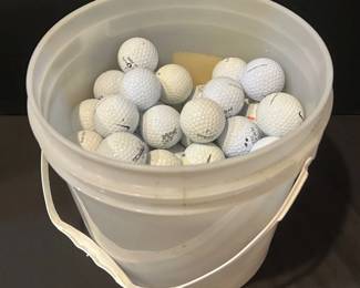 Bucket of Golf Balls