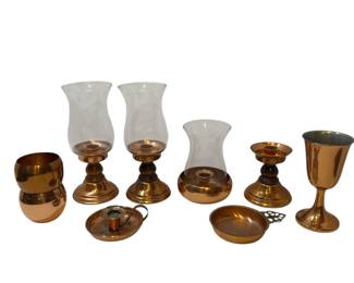 Copper Decor Candlestick Holders More