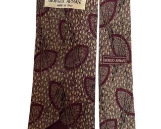 Georgio Armani Silk Tie