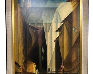 35.5 x 29.5 Framed Lyonel Feininger Art Print