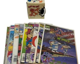 The Ren Stimpy Show Comics Collectible Smashed Mug