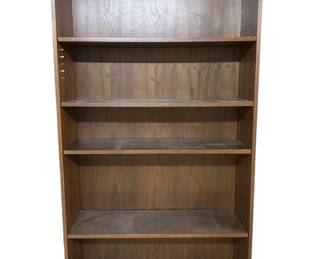 6 Ft. Tall Bookcase w Adjustable Shelving
