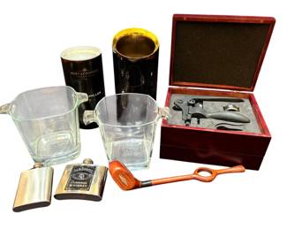 Barware Flasks, Wine Cooler, And More