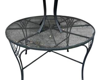 Two Metal Patio Tables