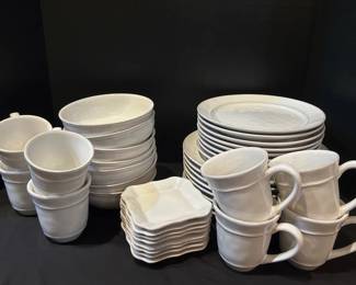 Pottery Barn Plates, Bowls, Mugs