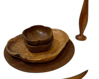 Wooden Dishes Decor