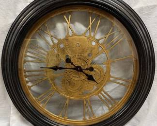 Large Steampunk Wall Clock