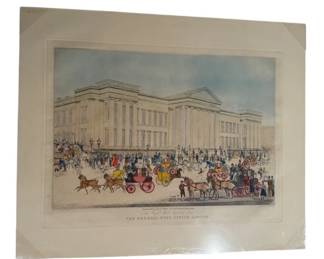 32 x 26 The Royal Mails Departure Print By James Pollard