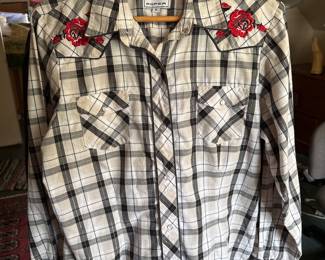 WOMEN'S PEARL SNAP SHIRT VINTAGE