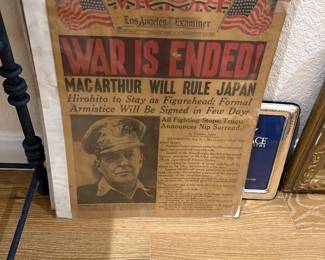 OLD NEWSPAPERS