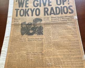 ANTIQUE NEWSPAPERS